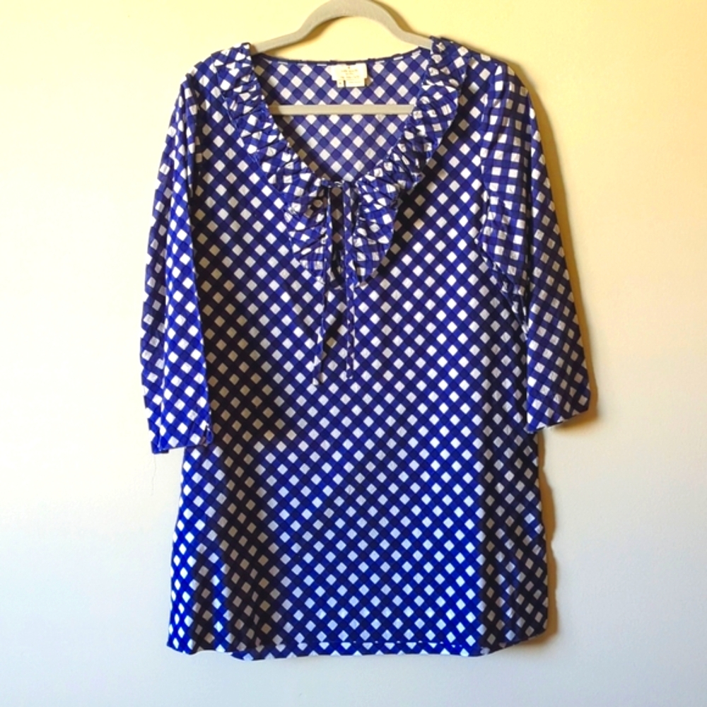 Kate Spade Checked Tunic